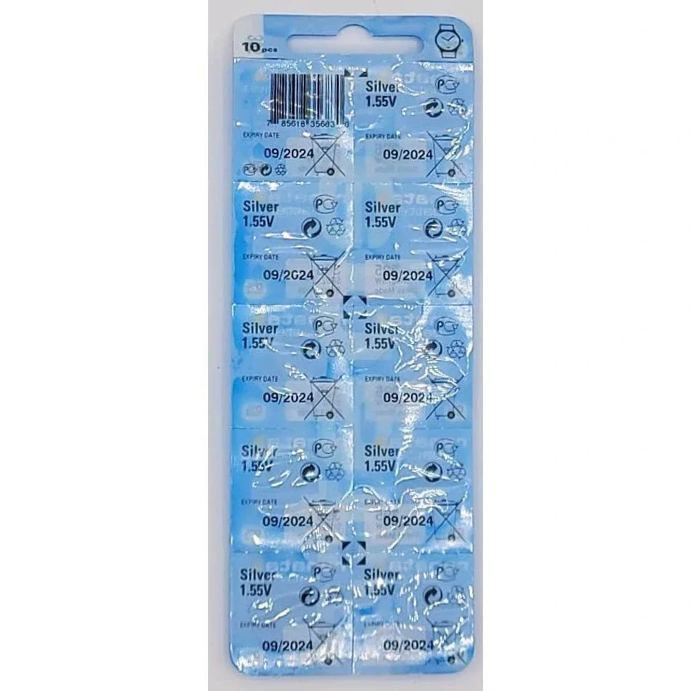 Renata TS-395-10 Silver Oxide Battery - 10 Pack